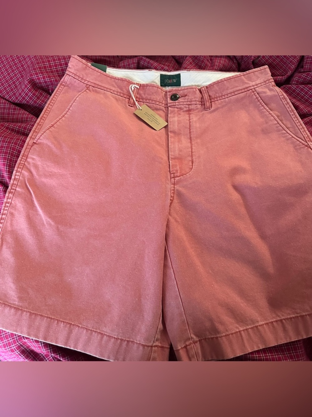 NWT J. Crew Reimagined Men’s 100% cotton Shorts- W 31